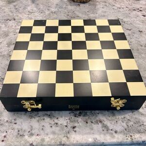 NEW Rowing Blazers x Target Black and Cream Chess board